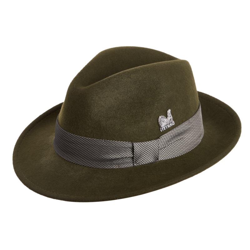 Zelený klobúk TETRAO stuha 57